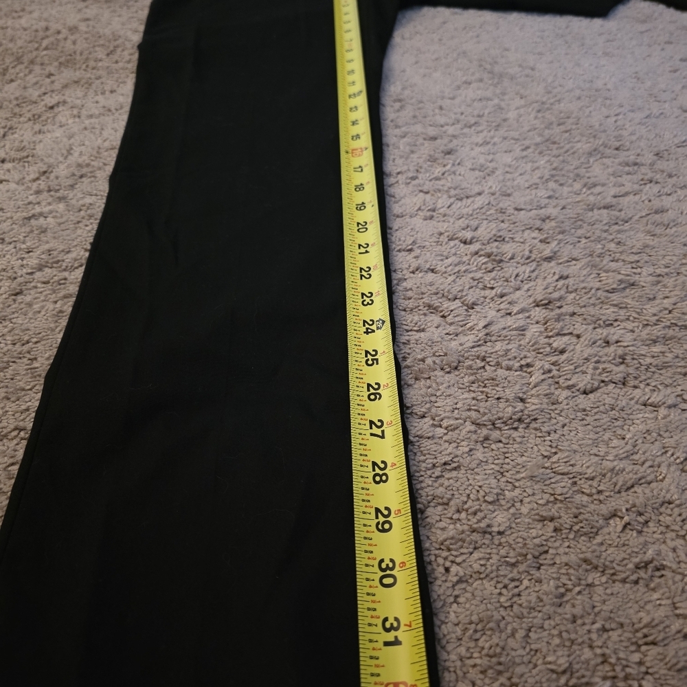 Calvin Klein Black Dress Pants Size 34 x 32L - Picture 6 of 7